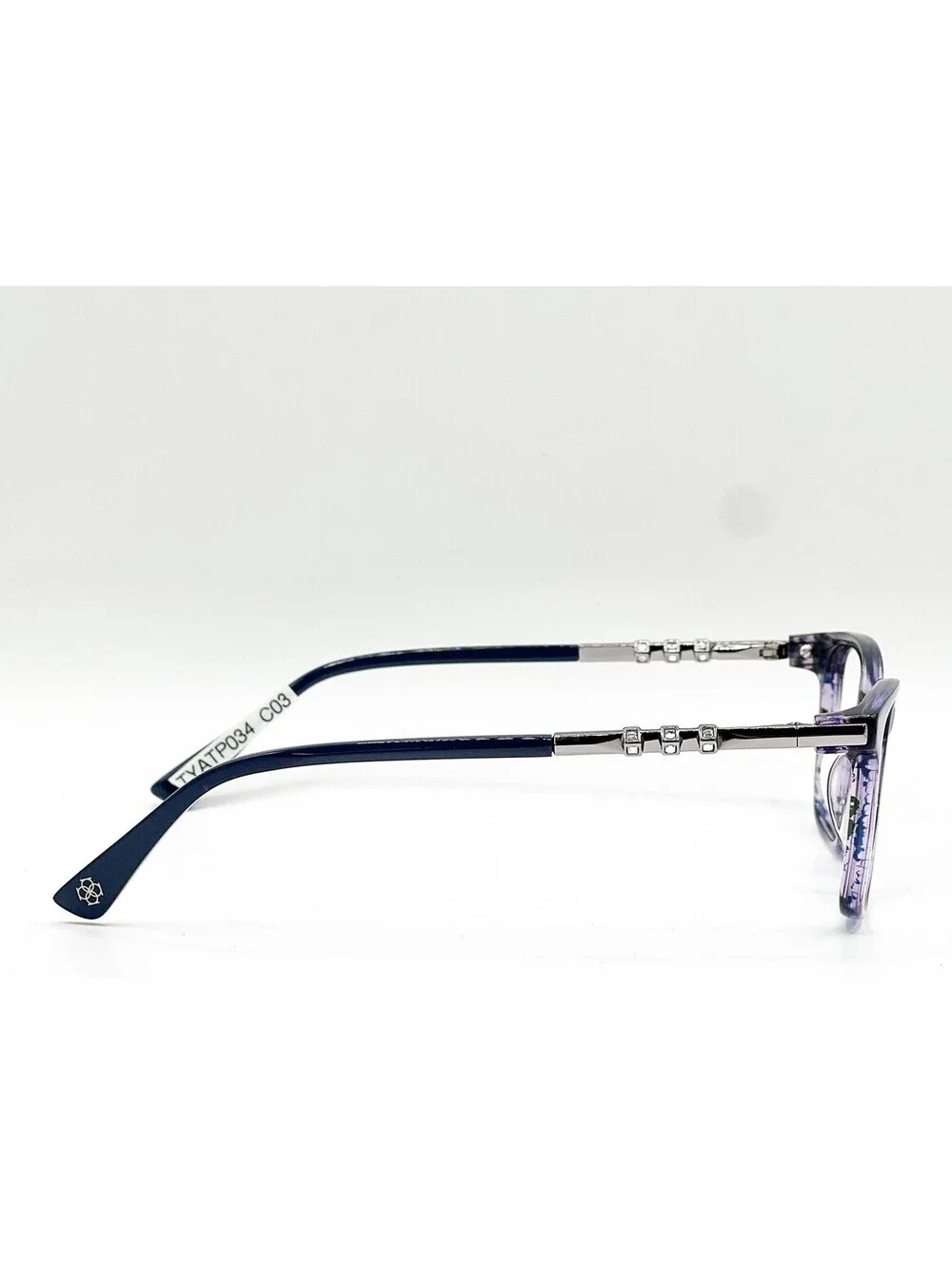 Ann Taylor Atp034 C03 Dusk Horn Authentic Eyeglasses 51-15-145